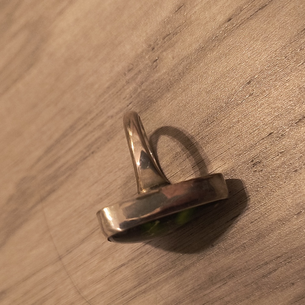 Sterling Silver Artisan Gemstone Ring - image 5